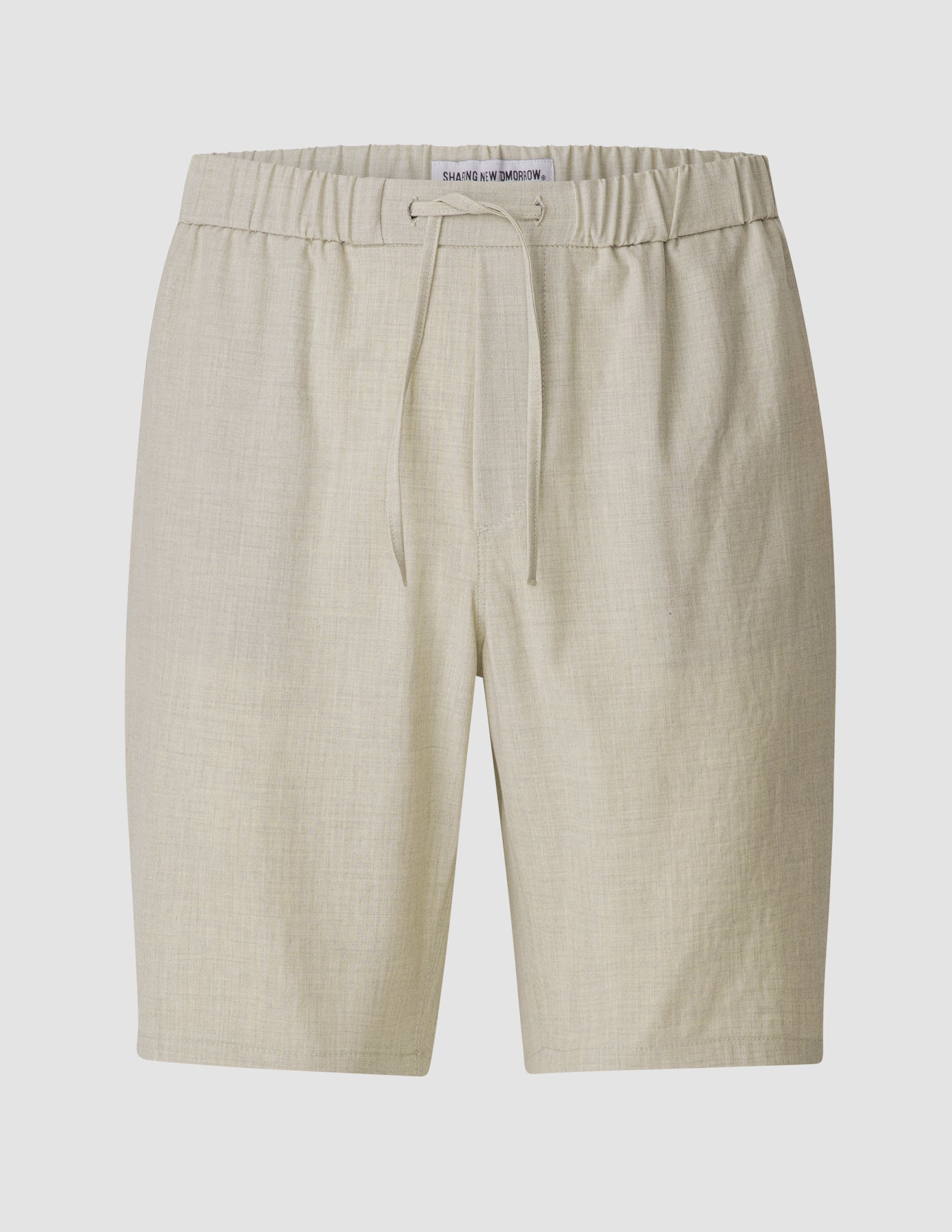Tech Linen Elastic Shorts Sandshell